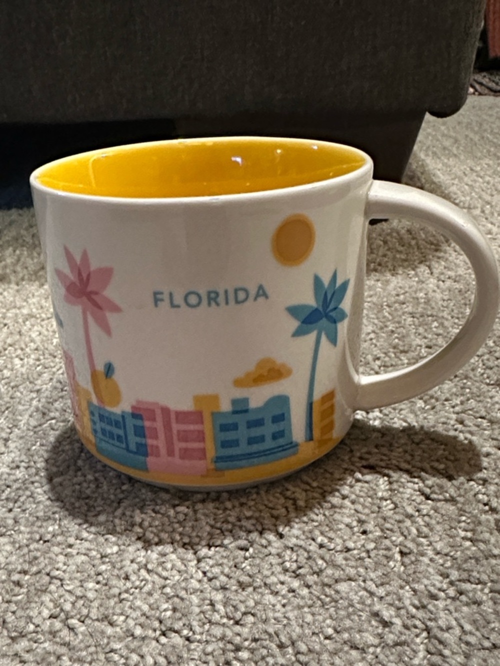 Starbucks Florida You Are Here Collection Ceramic Mug - limited edition NWT
